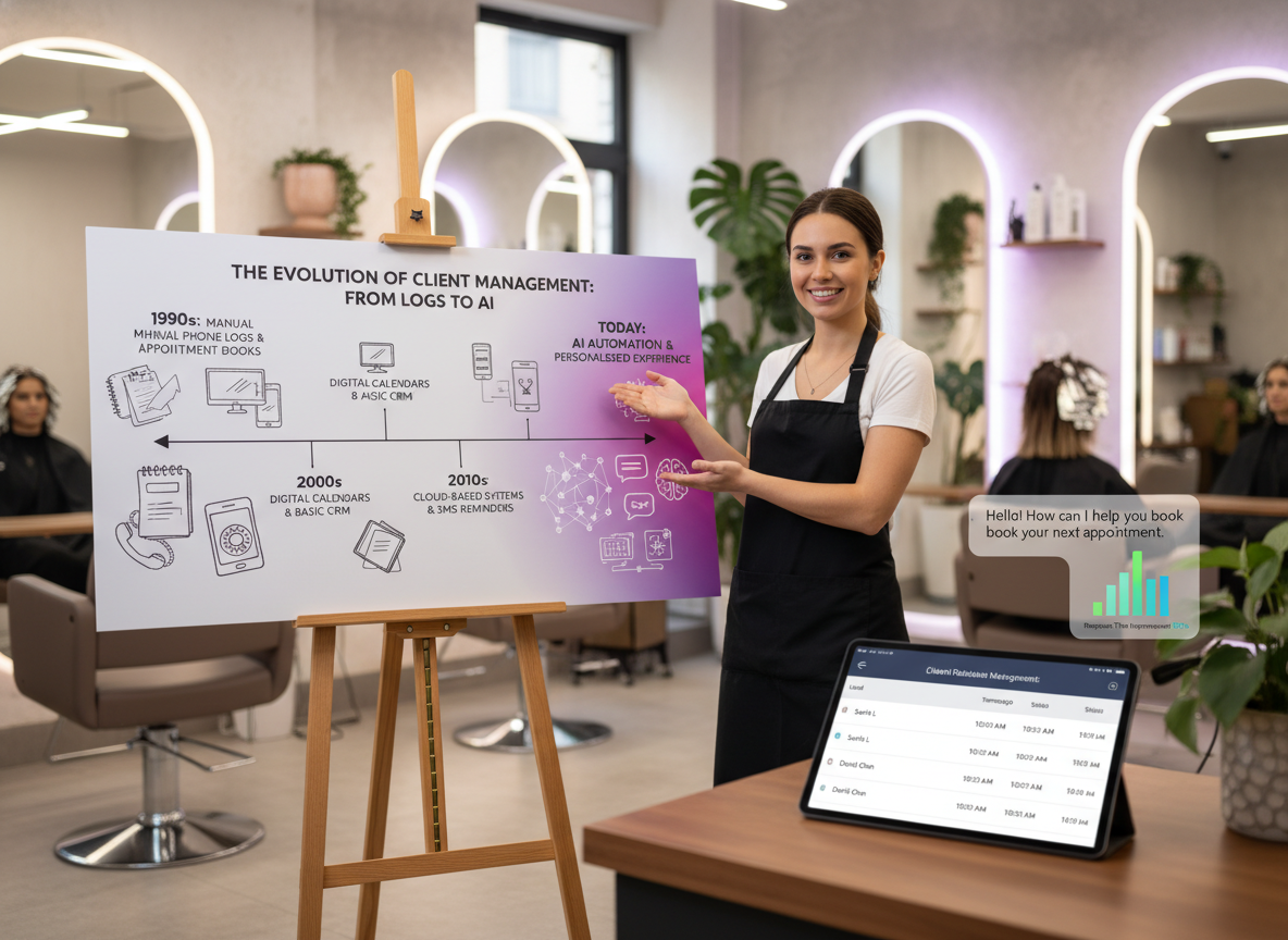 Hairspa automation infographic