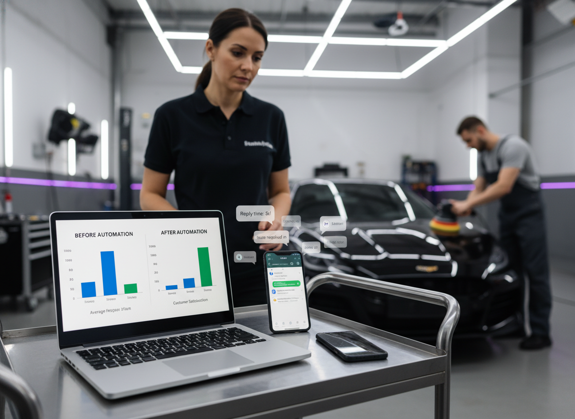 Car detailing comparison chart