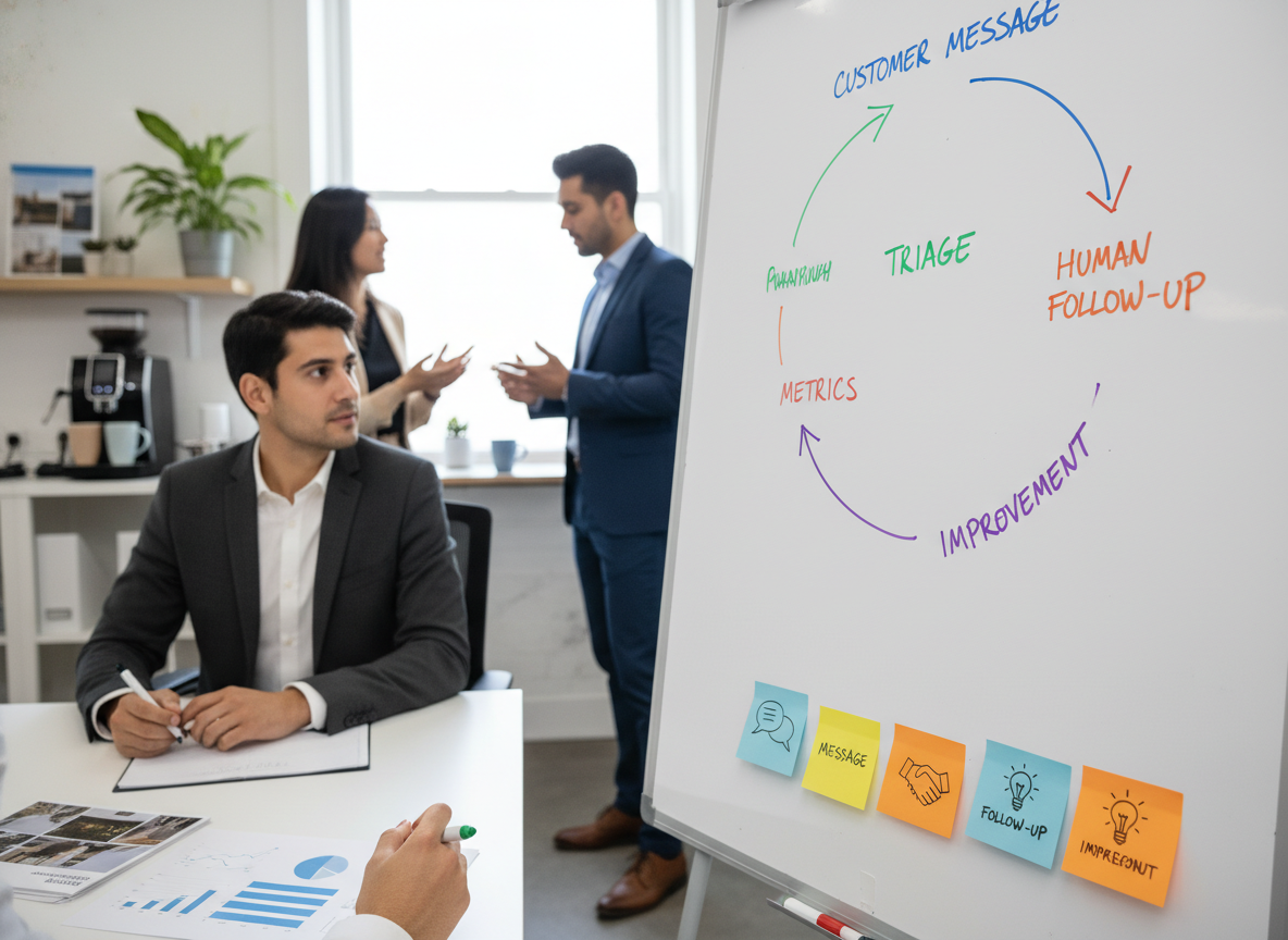 Feedback loop whiteboard