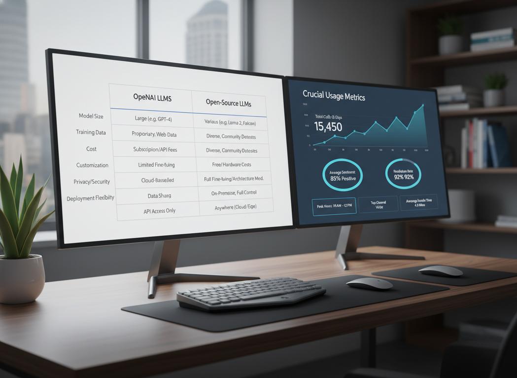 OpenAI vs open-source LLMs
