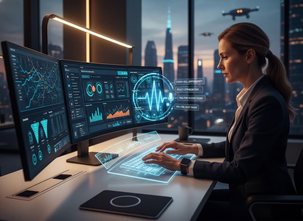 agent AI voice assistance - will ai replace insurance agents