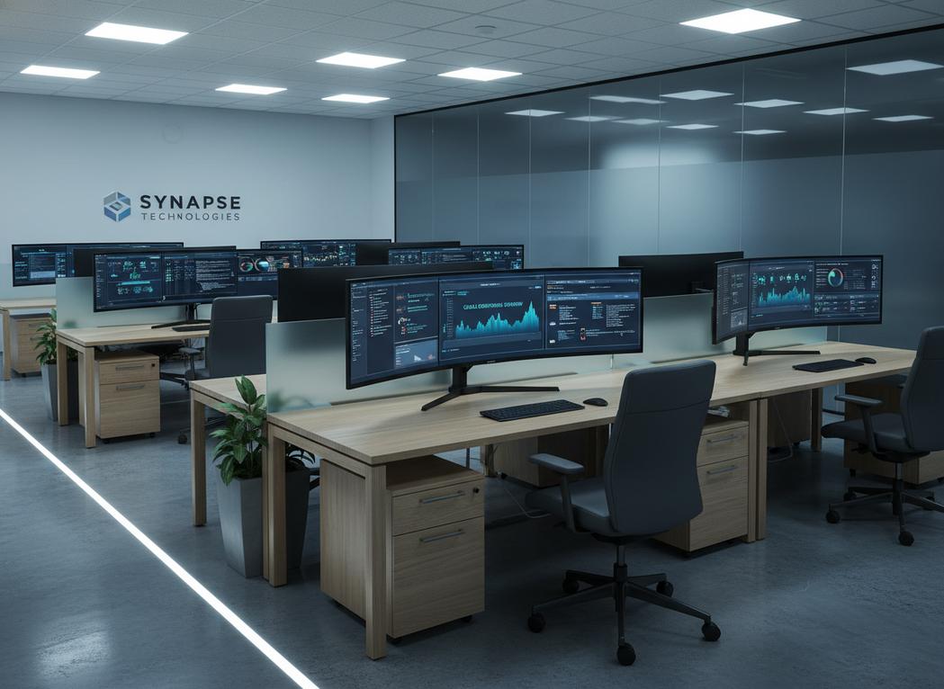 modern business technology office