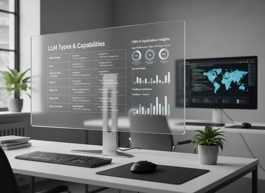 LLM comparison chart